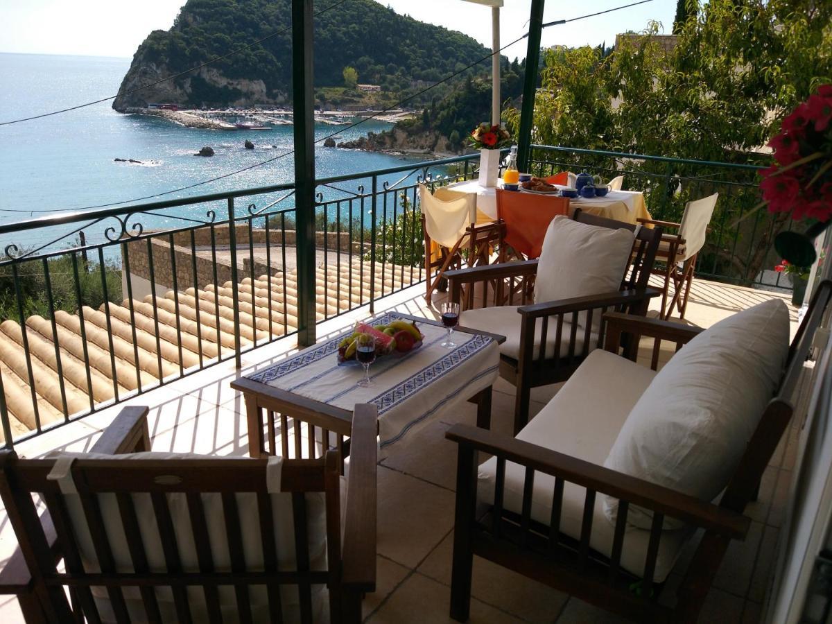 Aliki Apartments ปาเลโอกัสไตรซา ภายนอก รูปภาพ