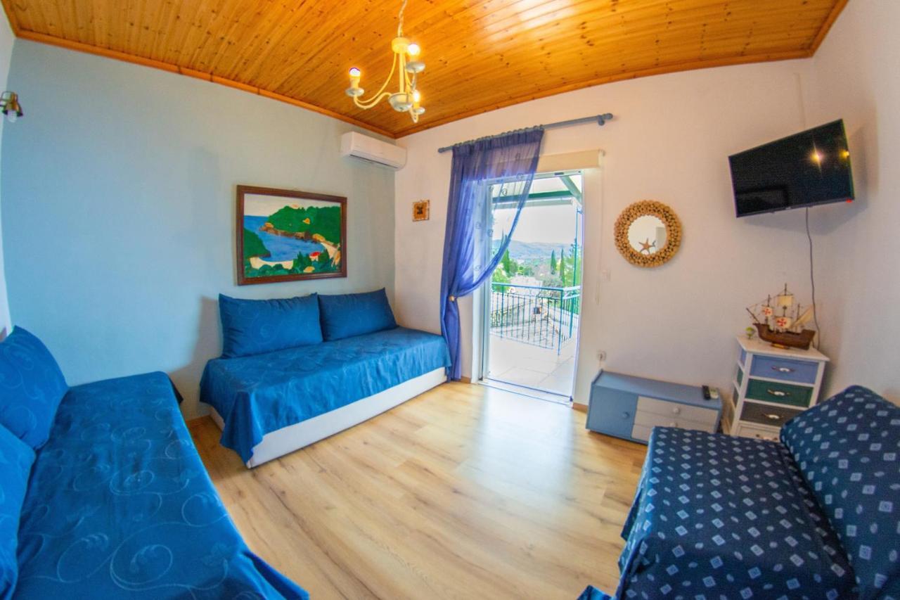 Aliki Apartments ปาเลโอกัสไตรซา ภายนอก รูปภาพ